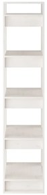 Estante/divisória 41x35x160 cm pinho maciço branco