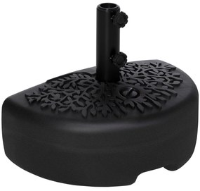 Base de Parede para Chapéu de Sol Suporte Semicircular para Chapéu de