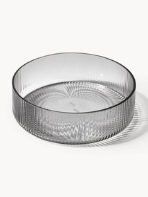 Taças de servir artesanais com estrutura canelada Ripple, conjunto de 4