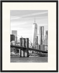 Fotografia emoldurada Brooklyn Bridge