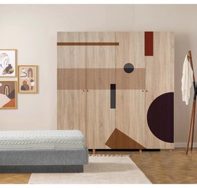 Roupeiro Loni – Sonomo – 180x192x52 cm