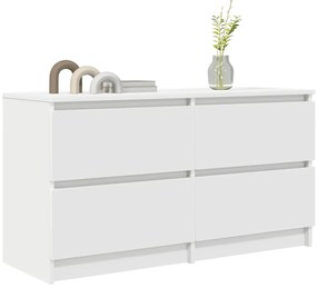 Móvel de TV 100x35x54 cm derivados de madeira branco