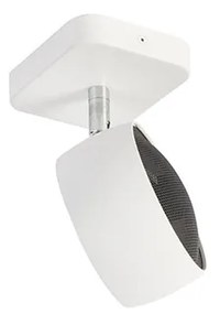 Design spot branco giratório e inclinável - Go Nine 1 Design,Industrial,Moderno