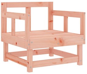 Cadeiras de jardim 2 pcs madeira de douglas maciça