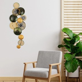 Acessório Decorativo de Parede Bronte – Multicolor – 90 x 8 x 42 cm