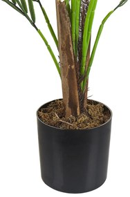 Planta artificial em vaso verde e preto 83 cm ARECA PALM Beliani