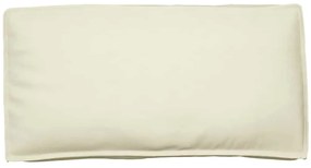 Almofada de Palete para Assento/Costa Creme 120x60x12 cm em Tecido Oxf
