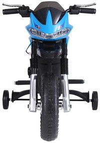 Motocicleta Elétrica Brinquedo das crianças Motocicleta Crianças de a partir de 3 anos Bateria 6V com Luzes e Música 105x52.3x62.3cm