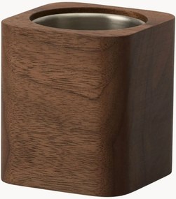 Vaso/porta-lápis em madeira de nogueira Cubic Pot