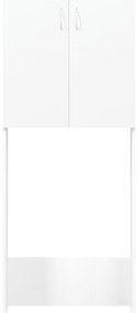 Armário máquina de lavar roupa 64x25,5x190 cm branco