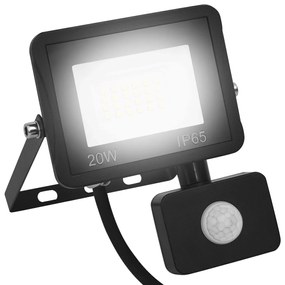 Projetor c/ iluminação LED e sensor 20 W branco frio