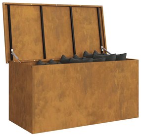 Caixa de Armazenamento Externa Castanho 100 x 50.5 x 50 cm