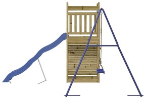 Conjunto de brincar para exterior madeira de pinho impregnada