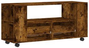 Móvel de TV 102x34,5x43 cm derivados madeira carvalho fumado
