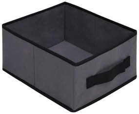 Armário de arrumação com 6 gavetas 55x29x55 cm aço cinzento