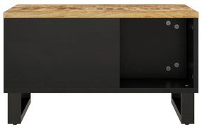Mesa de centro 60x50x35 cm madeira de mangueira maciça
