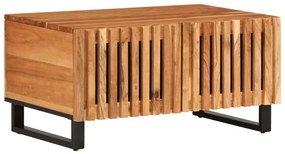 vidaXL Mesa de centro 80x51x40 cm madeira de acácia maciça