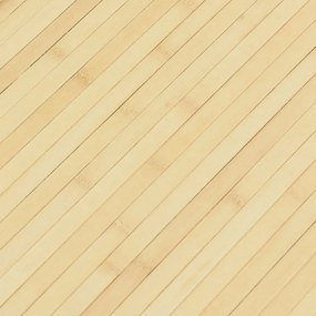 Divisória 165x600 cm bambu cor natural clara