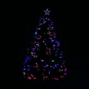 Árvore de Natal + Luzes LED Árvore Artificial Verde Φ 60 x 120 cm