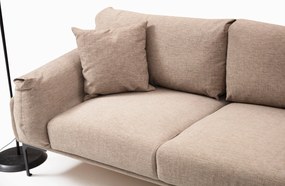 Sofá de Canto Leo Corner – Mocha – 255 x 150 cm