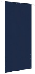 vidaXL Tela de varanda 120x240 cm tecido oxford azul