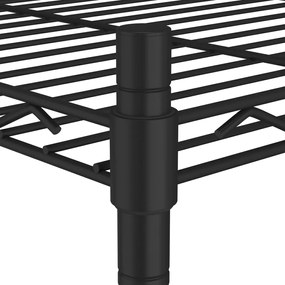 Unidade de 3 prateleiras 60x35x76 cm 150 kg preto