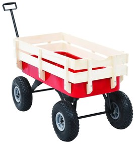 Carrinho de mão 150 kg vermelho