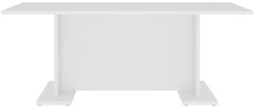 Mesa de centro 103,5x60x40 cm derivados de madeira branco