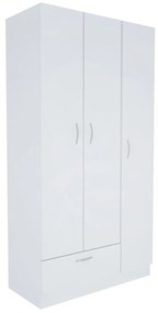 Roupeiro Gabi – Branco – 90x170x40 cm