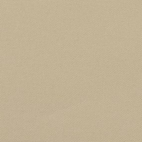 Toldo lateral retrátil 140x1200 cm bege