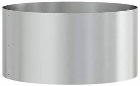 Conjunto de Vasos Galvanizados Galvanizado Aço 40 cm de diâmetro