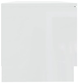 Móveis TV 2pcs 80x35x36,5cm derivados madeira branco brilhante