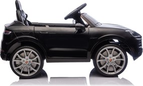 Carro Infantil bateria 12V Porsche Cayenne, pneus EVA Preto