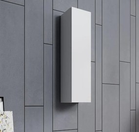 Armário de Parede Arcozelo – 30x120 cm – Branco Alto Brilho – Modular