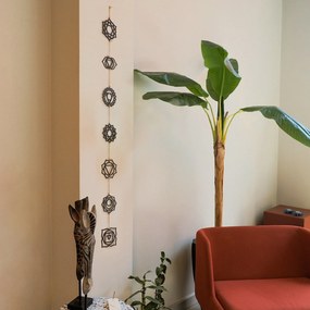 Acessório Decorativo de Parede Apt406 – Preto – 10 x 10 cm
