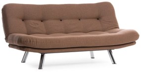Sofá-Cama 3 Lugares Misa – Castanho Claro – 180x110 cm