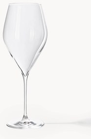 Copos de vinho tinto de cristal Silvio, conjunto de 4