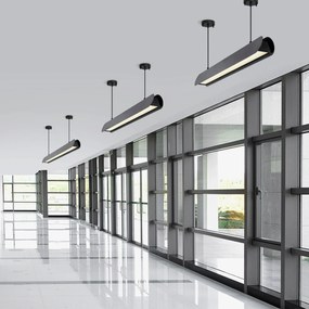 Chandelier Ens – Preto – 109 cm x 10 cm x 130 cm