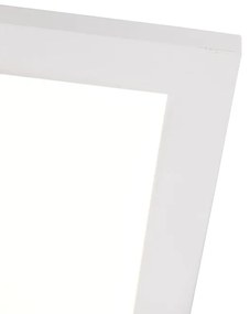 Painel LED Moderno Branco 40 cm incl. LED Regulável em 4 Níveis - Liv Moderno