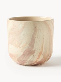 Vaso com aspeto de mármore Kiko, Alt 17 cm