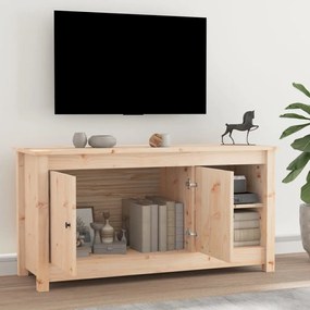 Móvel de TV 103x36,5x52 cm madeira de pinho maciça