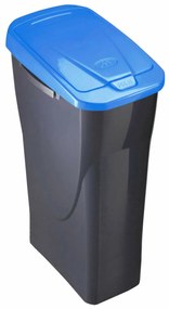 Caixote de Lixo para Reciclagem Mondex Ecobin Azul com Tampa 25 L