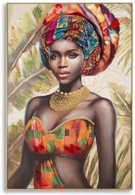 PINTURA EM TELA COM MOLDURA DEVA -B- 82X4,5X122 CM