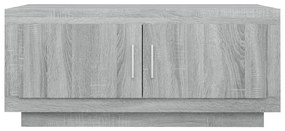 Mesa de centro 102x50x45 cm madeira processada sonoma cinza