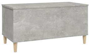 Mesa de centro 90x44,5x45 derivados de madeira cinzento cimento