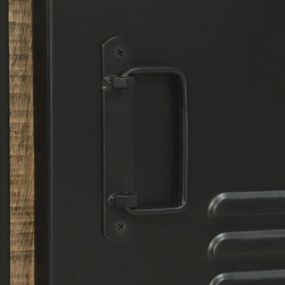 Armário de Parede para Casa de Banho 40x30x40 cm Madeira Sólida de Man