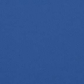 Almofadão para cadeira de terraço (75+105)x50x4 cm azul real
