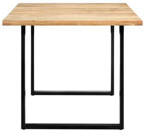 Mesa de jantar 180x90x76 cm madeira de mangueira maciça