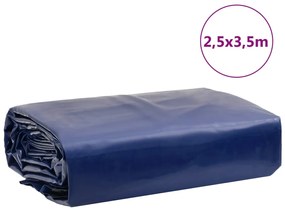 Lona 2,5x3,5 m 650 g/m² azul