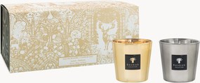 Velas perfumadas Les Exclusives, conjunto de 2 (âmbar, jasmim)